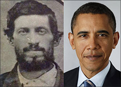 Barack Obama and 3rd Great Grandfather
