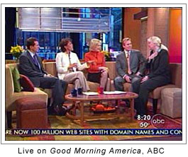 Live on Good Morning America, ABC